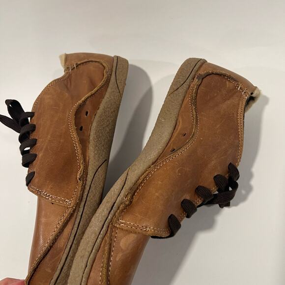 NWT Ocean Minded Men’s Leather Lace Up Casual Shoes Size Lightweight Size 12 - Picture 3 of 10